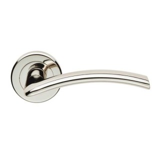 Carlisle Brass Serozzetta Trenta Lever On Rose - Polished Nickel