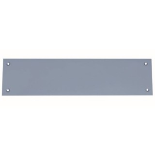 4TRADE Finger Plate Satin Anodised Aluminium 300mm x 75mm 802530