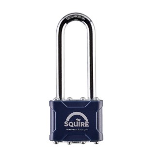 Squire laminated padlock extra long shackle 44mm