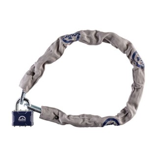 Squire laminated padlock with sleeved chain 54mm