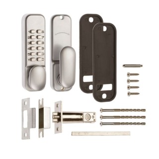 ERA Satin Push Button Oval