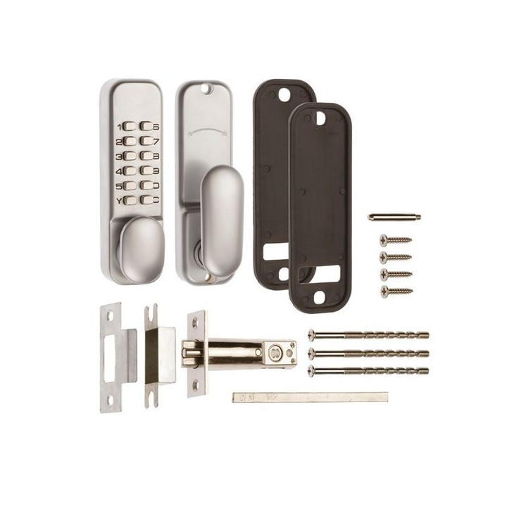 ERA Satin Push Button Oval