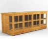 16 x 6 Power Pent Potting Shed