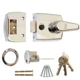 ERA Replacement Front Door Lock Satin 40mm