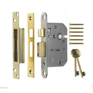 ERA Sashlock 3 Brass 5 Lever 302-32