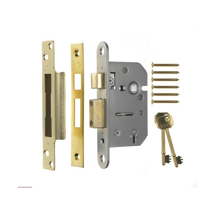 ERA Sashlock 3 Brass 5 Lever 302-32