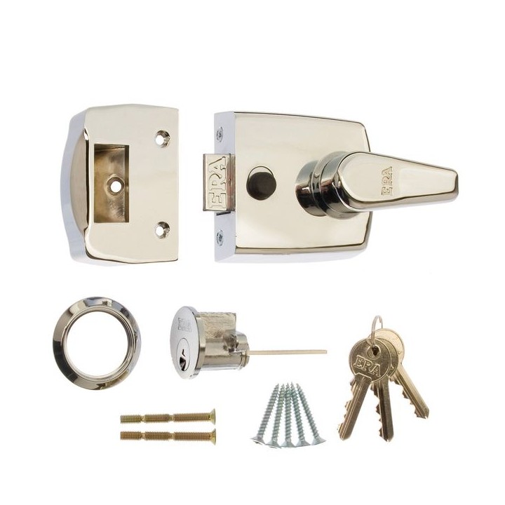 ERA Replacement Front Door Lock Satin 60mm