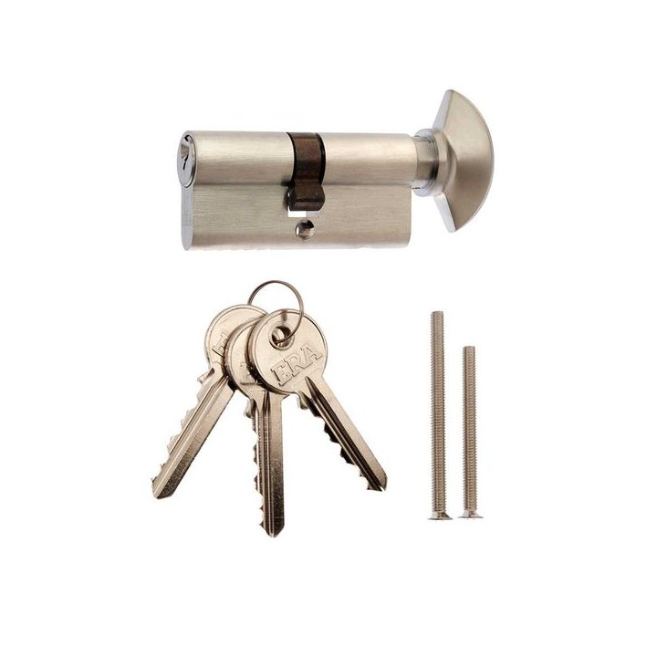 ERA 6 Pin Euro Thumbturn Cylinder with 3 Keys 35/35