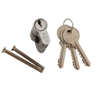 ERA Security Euro Double Cylinder with 3 Keys 45/55