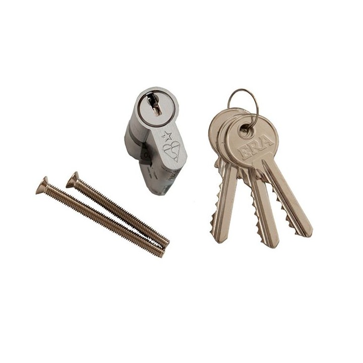 ERA Security Euro Double Cylinder with 3 Keys 45/55