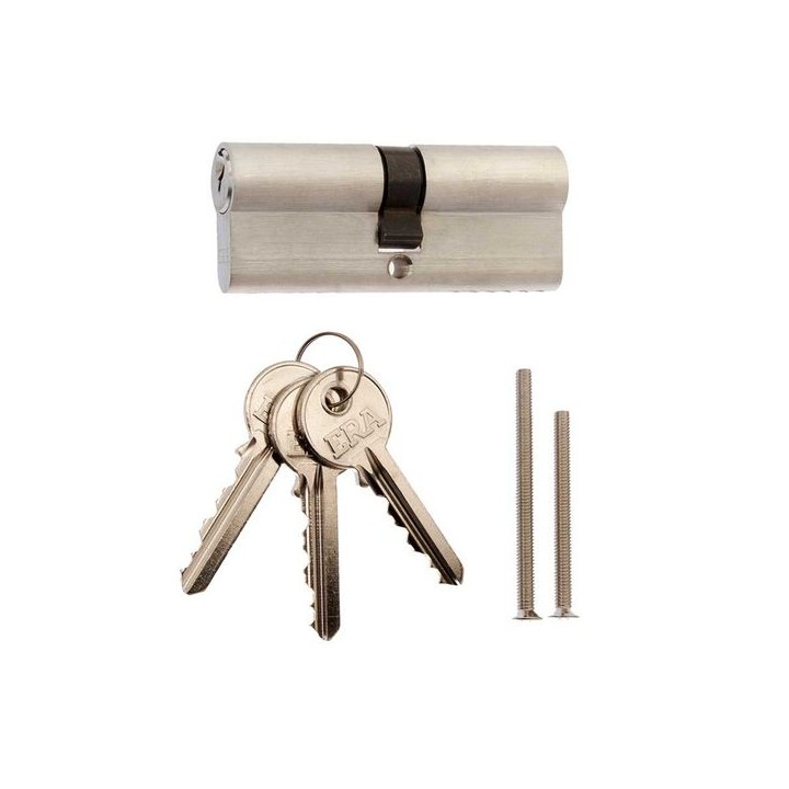 ERA 6 Pin Euro Double Cylinder with 3 Keys 40/40