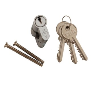 ERA Security Euro Double Cylinder with 3 Keys 45/45