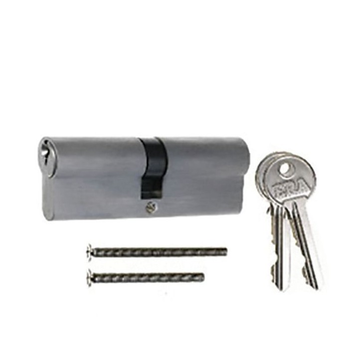 ERA Thumbturn Euro Cylinder Satin Nickel 40/40