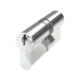 Mila Prolinea 6 Pin Double Euro Cylinder 40/40 Polished Chrome