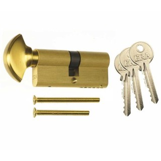 ERA 6 Pin Euro Thumbturn Cylinder with 3 Keys 35/35