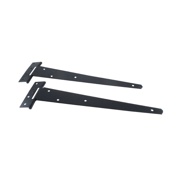 4Trade Tee Hinge Medium Black 350mm Pack of 2