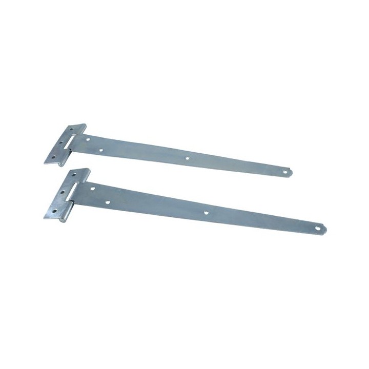 4Trade Tee Hinge Light Zinc Plated 300mm Pack of 2