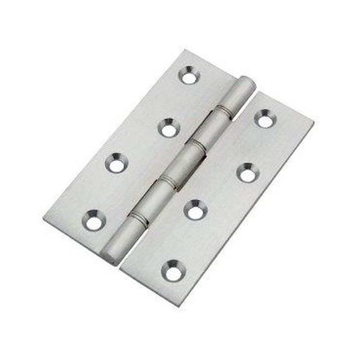 Eclipse 14834 Phosphorus Hinge Satin Chrome 102 x 67 x 3mm 2 Pack