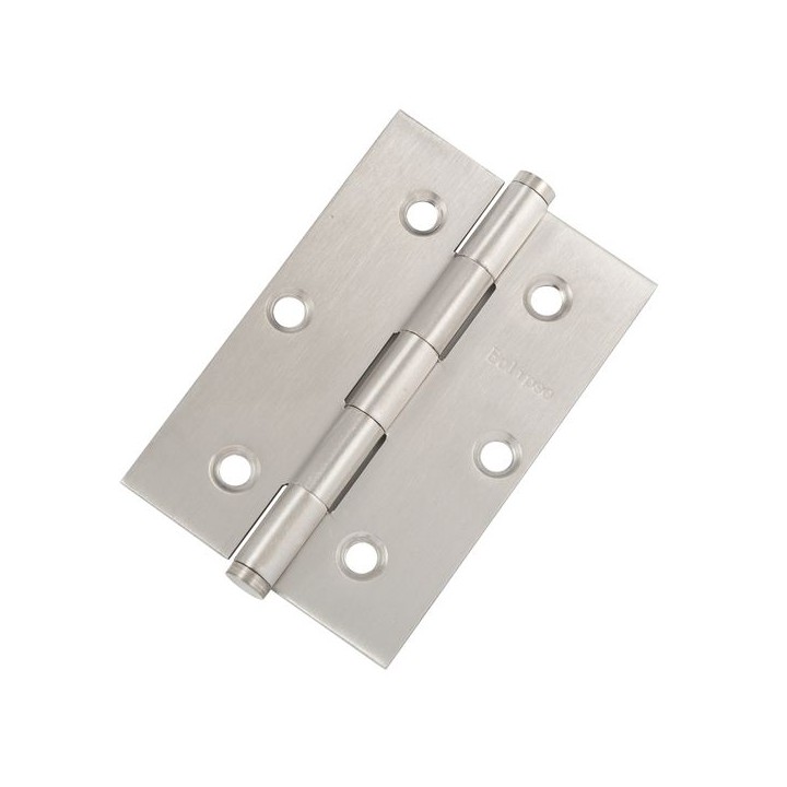 Eclipse 14838 Plain Bearing Butt Hinge Satin Stainless 76 x 51 x 1.5mm 2 Pack