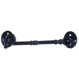 4Trade Cabin Hook Black 150mm