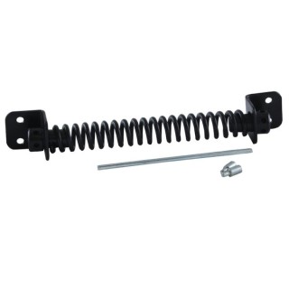 4Trade Door Gate Spring Black 200mm