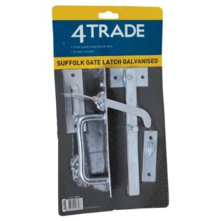 4Trade Suffolk Gate Latch Galvanised