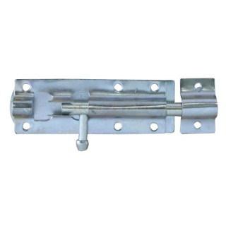 4Trade Tower Bolt Straight Galvanised 100mm