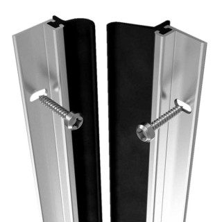 Stormguard heavy duty aluminium door surround seal