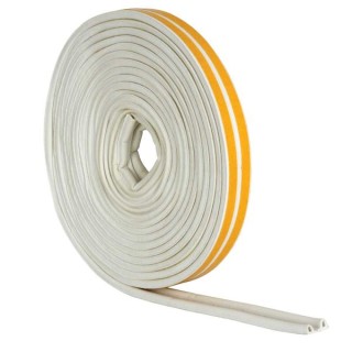 Stormguard Brydale Door and Window Seal White Epdm P White 10m