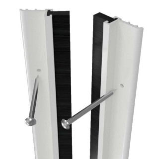 Stormguard Slikseal PVC white door surround seal