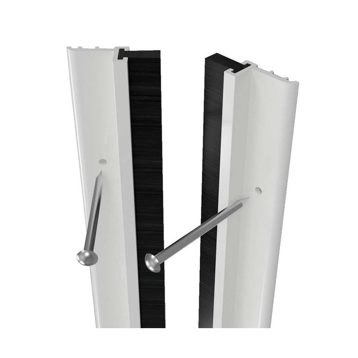 Stormguard Slikseal PVC white door surround seal