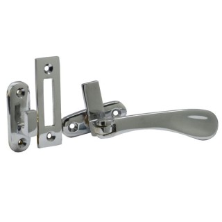 4Trade Chrome Plated Casement Fastener Reversible