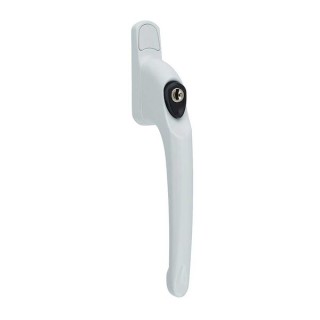 ERA White UPVC Window Lockable Handle with Keys