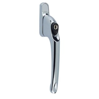 ERA Chrome UPVC Window Lockable Handle with Keys