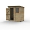 Beckwood 6x4 Pent Shed 1 Window Installed