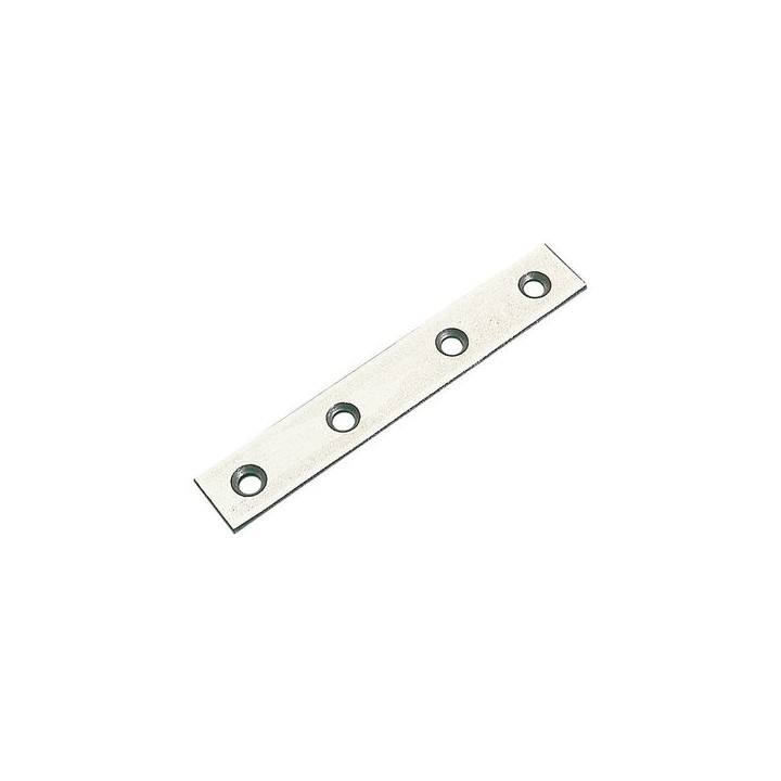 4Trade Mending Plates Zinc Plated 100mm Pack of 4