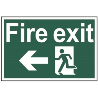 Spectrum Fire Exit (Running Man with Arrow Left) (Regular)