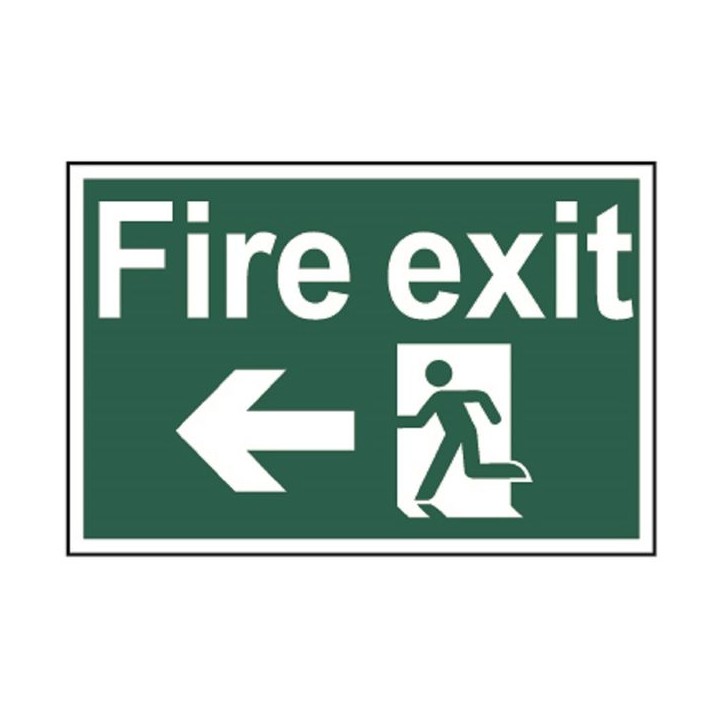 Spectrum Fire Exit (Running Man with Arrow Left) (Regular)
