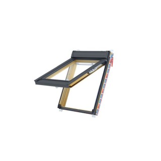 Keylite Hi-therm Fire Escape Roof Window Pine Finish 780mm x 980mm TFE04HT