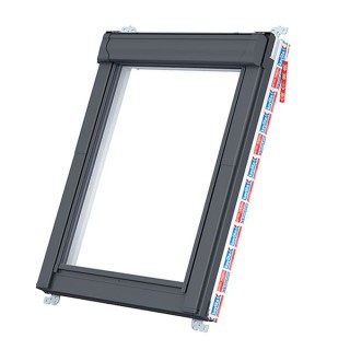 Keylite Hi-therm Centre Pivot Roof Window PVC Finish 780mm x 1180mm PCP05HT