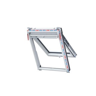 Keylite Hi-therm Fire Escape Roof Window White Finish 780mm x 1180mm WFE05HT