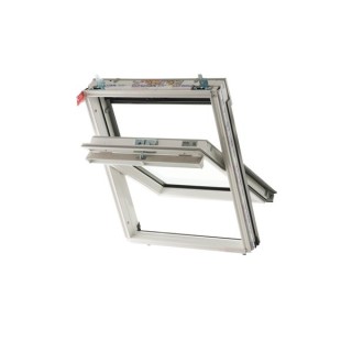 Keylite Hi-therm Centre Pivot Roof Window White Finish 1340mm x 980mm WCP09HT
