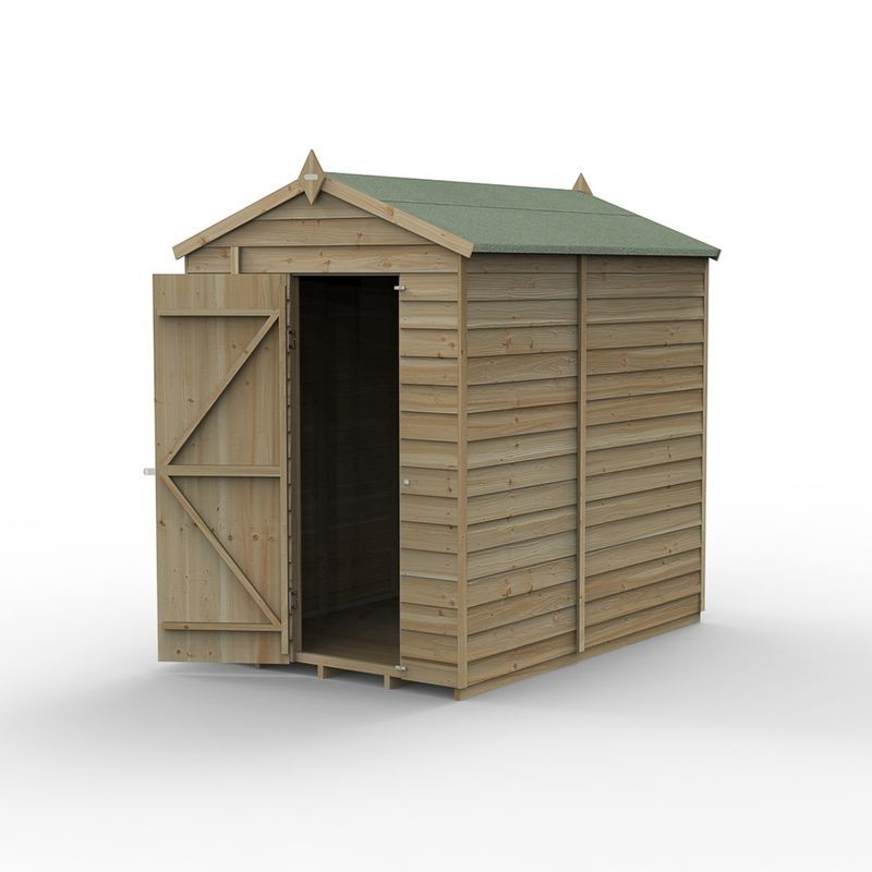4LIFE Apex Shed 5 x 7 - Single Door - No Window Installation