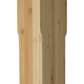 Flair Stairs Bamboo Stop Chamfered Half Newel Post - 90 x 45 x 1.5m Light