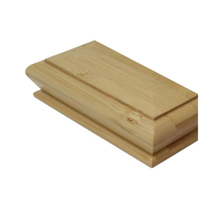 Flair Stairs Bamboo Half Pyramid Cap 45 x 90mm Light