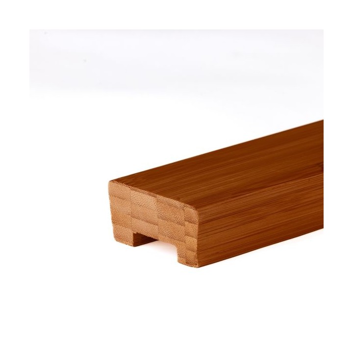 Flair Stairs Bamboo Pear Baserail 41mm Groove 2.4m Dark