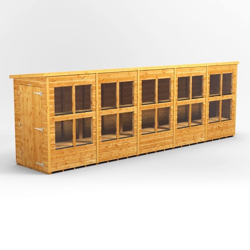 20 x 4 Power Pent Potting Shed 20 x 4 Power Pent Potting Shed