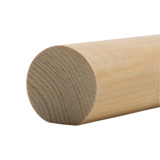 Redwood Mopstick Handrail Pattern 563 Unsorted 50x50 x 4.2m Fin Size 40x44mm