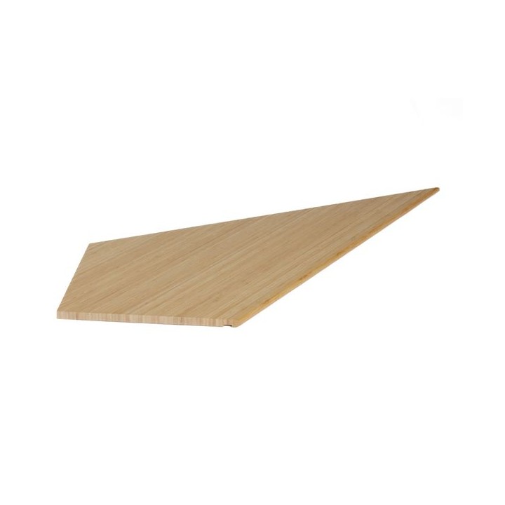 Flair Stairs 32mm Winder Tread 2 Rh - Bamboo Light