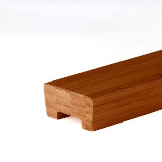 Flair Stairs Bamboo Pear Baserail 41mm Groove 3.6m Dark